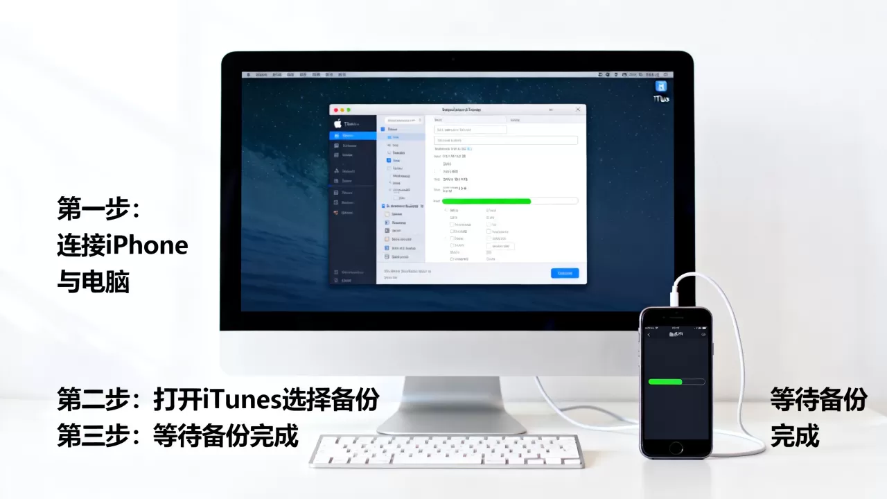 怎么用itunes备份通讯录导入iphone，itunes备份通讯录方法
