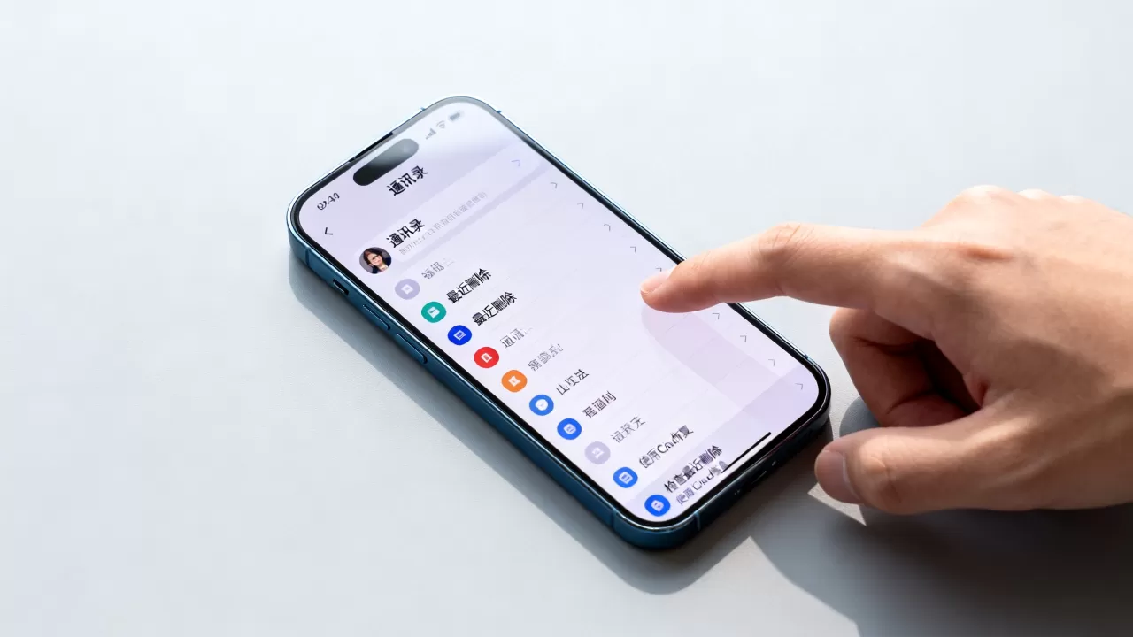 iPhone通讯录删除恢复不了怎么办，苹果手机联系人误删怎么找回