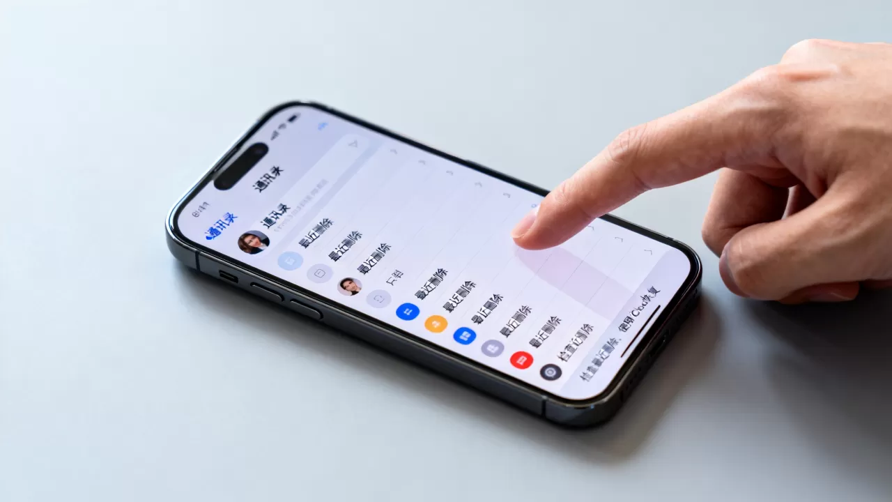 iPhone通讯录删除恢复不了怎么办，苹果手机联系人误删怎么找回