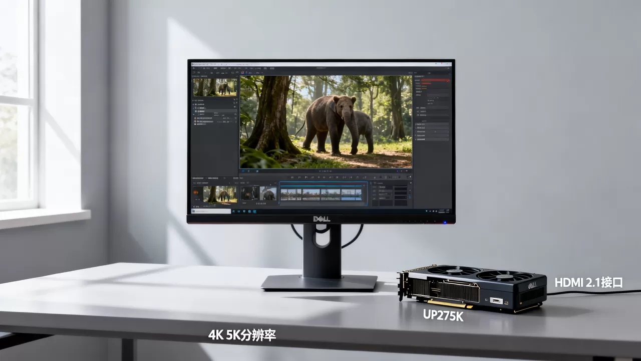 戴尔up2715k如何配显卡，戴尔up2715k显示器配什么显卡