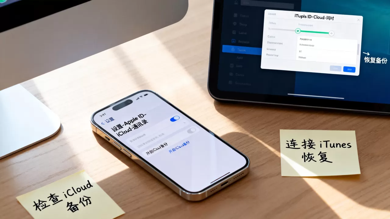 删除的iphone通讯录怎么恢复不了怎么办啊，苹果手机通讯录误删恢复