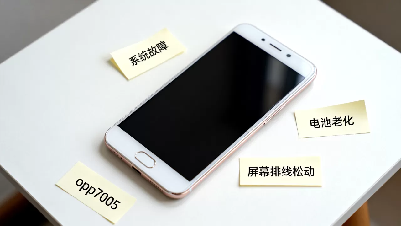 oppor7005手机总是黑屏是什么原因，oppor7005黑屏怎么办