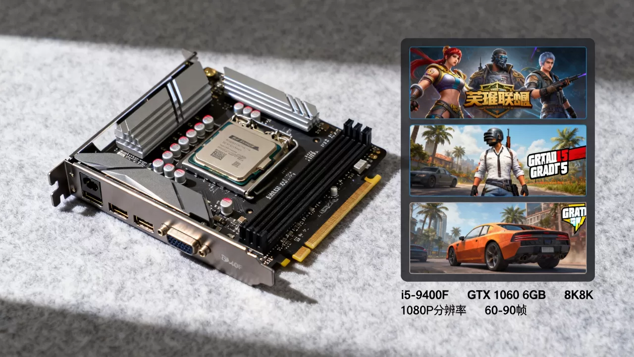 1060显卡配i59400f能玩什么游戏，i59400f配1060显卡性能如何
