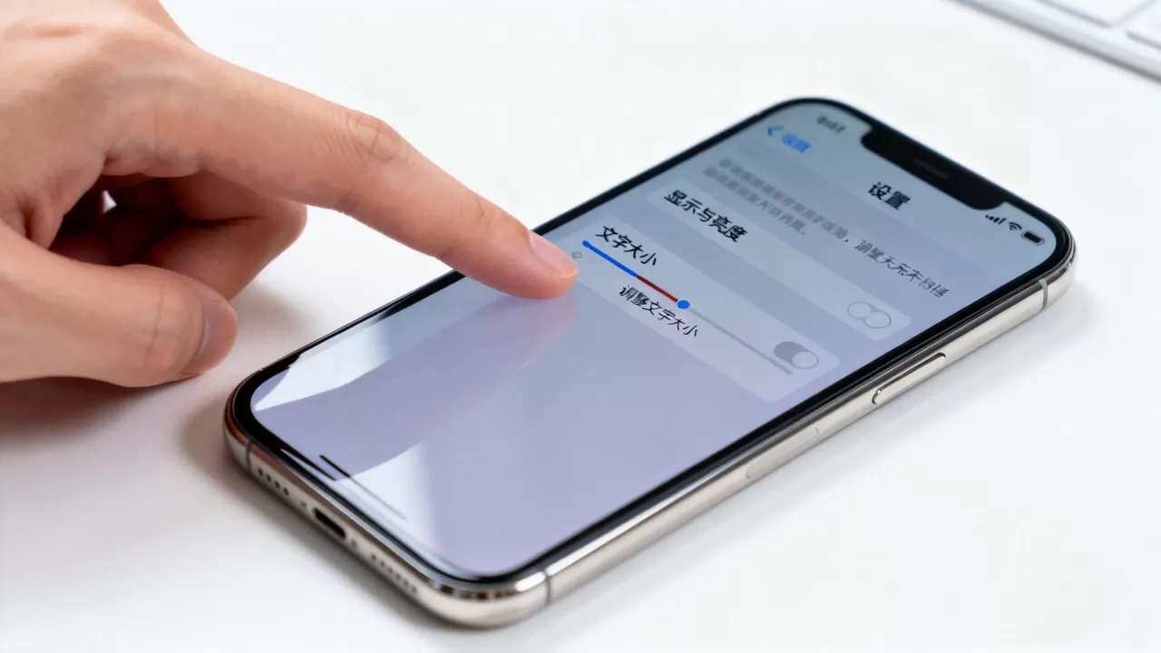 怎么将iphone屏幕变小了，iphone屏幕显示太小怎么调