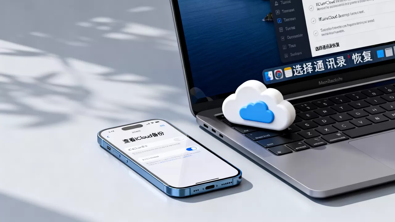 怎么恢复删除的iphone通讯录备份，iPhone通讯录丢失怎么恢复