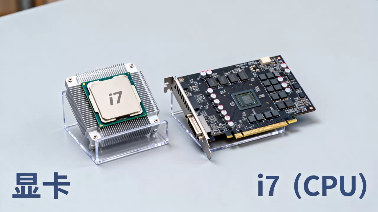 电脑显卡为i7是真的吗，i7是显卡还是CPU
