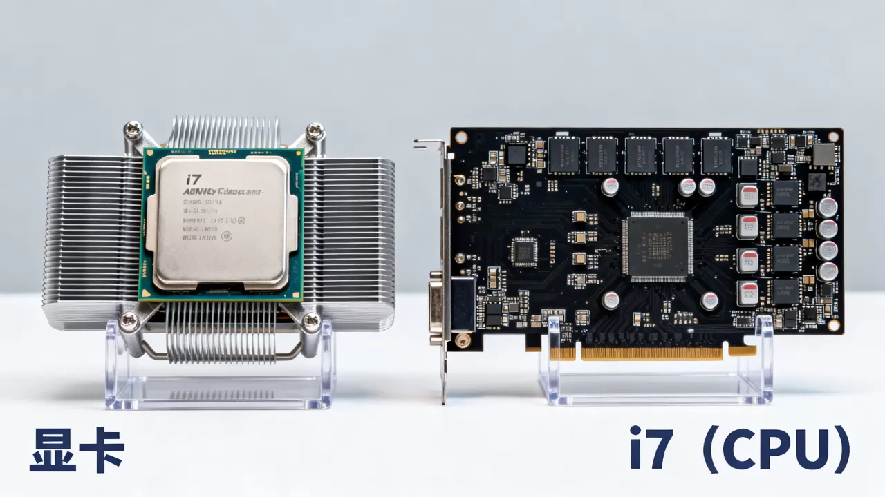 电脑显卡为i7是真的吗，i7是显卡还是CPU