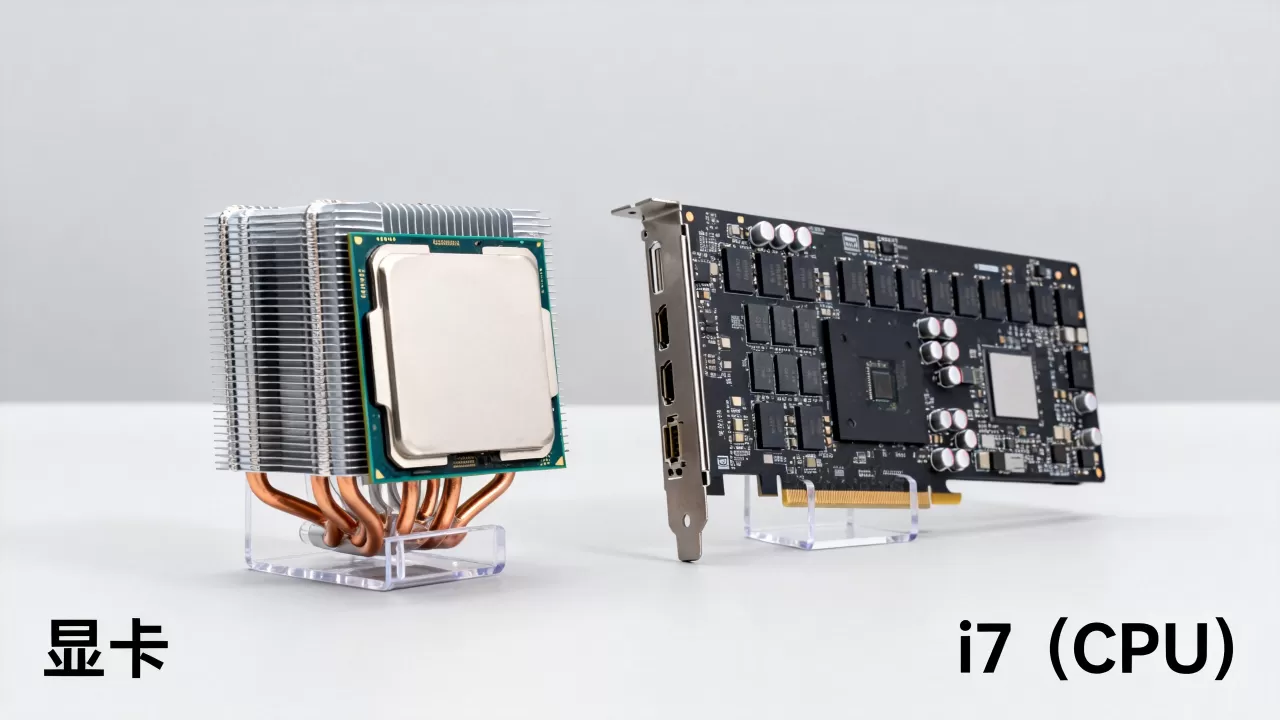 电脑显卡为i7是真的吗，i7是显卡还是CPU