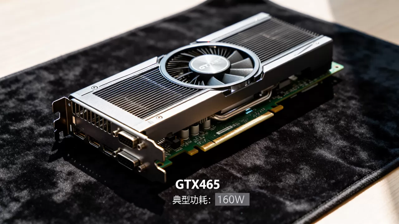 GTX465显卡功耗天梯图，GTX465显卡功耗高吗