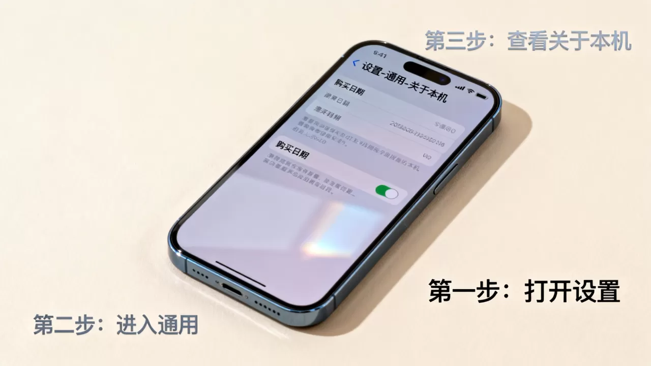 怎么查iphone购买时间，iphone查购买时间