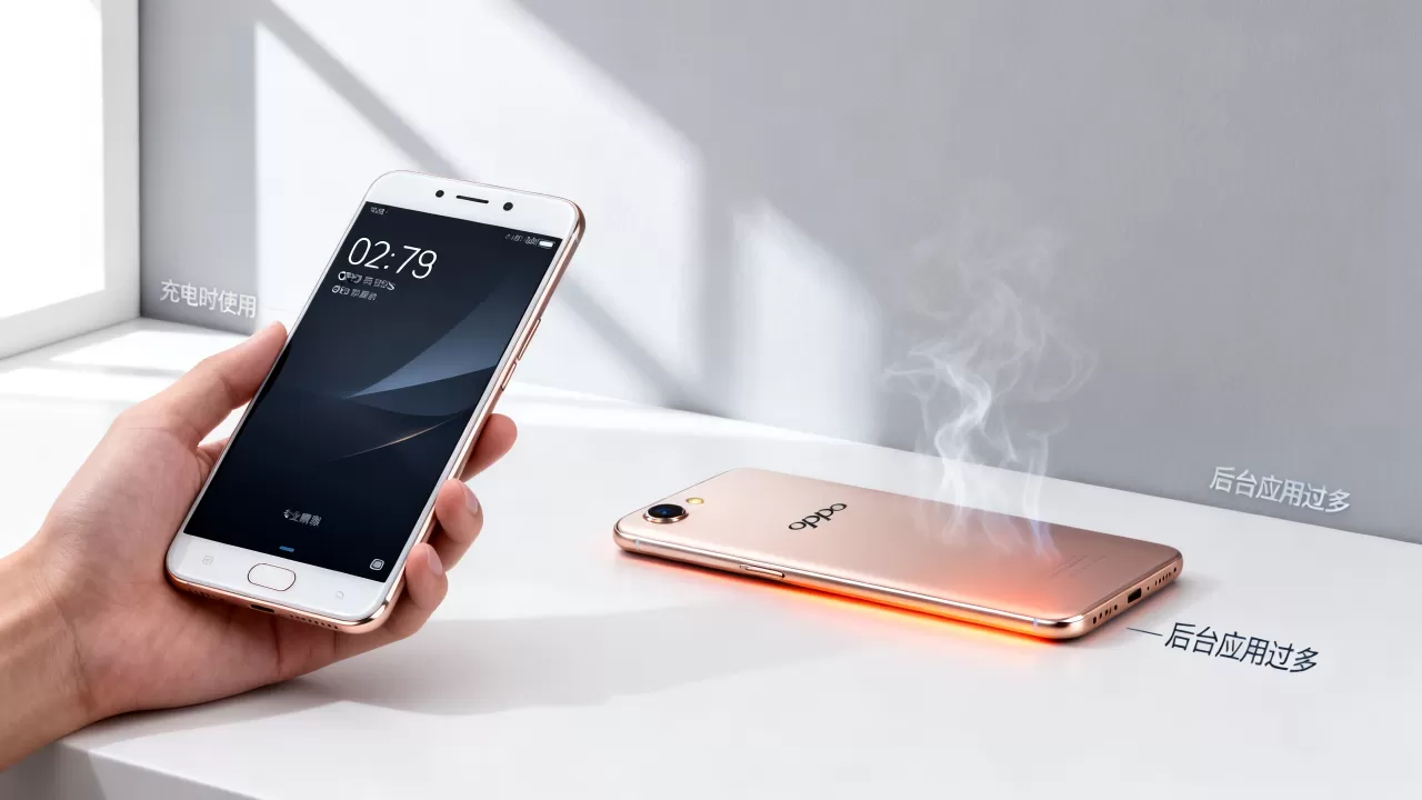 为什么oppor7s温度低，OPPO R7s手机发烫严重怎么办