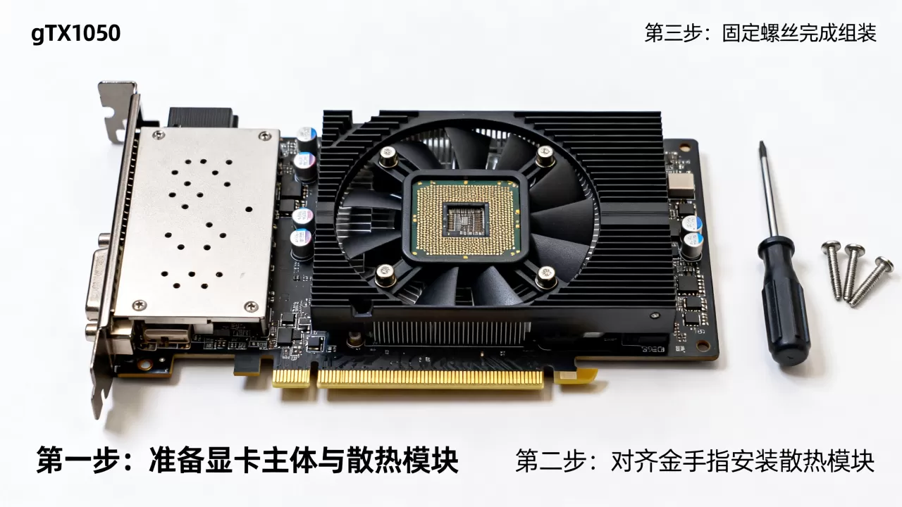 自己组装gtx1050显卡的教程，gtx1050显卡怎么组装