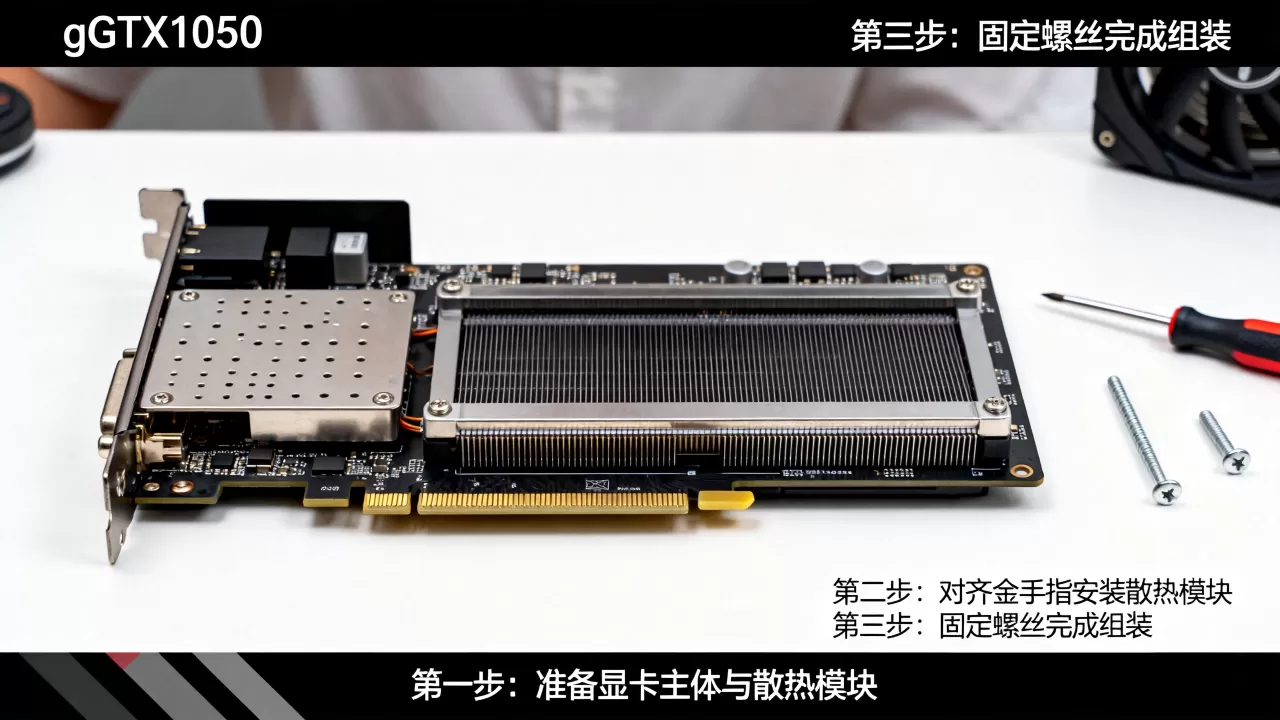 自己组装gtx1050显卡的教程，gtx1050显卡怎么组装