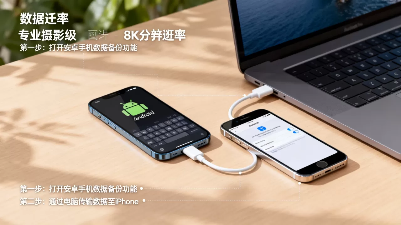 怎么把安卓数据导入iphone手机，安卓数据迁移到iPhone