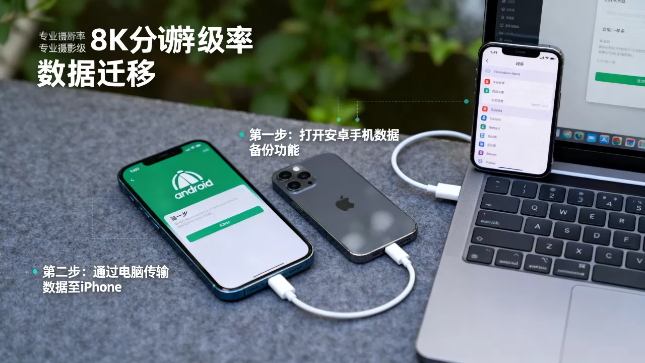 怎么把安卓数据导入iphone手机，安卓数据迁移到iPhone