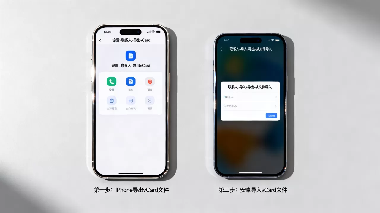 怎么把iphone的联系人导入安卓手机上，安卓手机导入iphone联系人