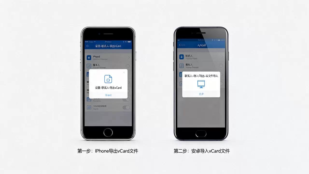 怎么把iphone的联系人导入安卓手机上，安卓手机导入iphone联系人