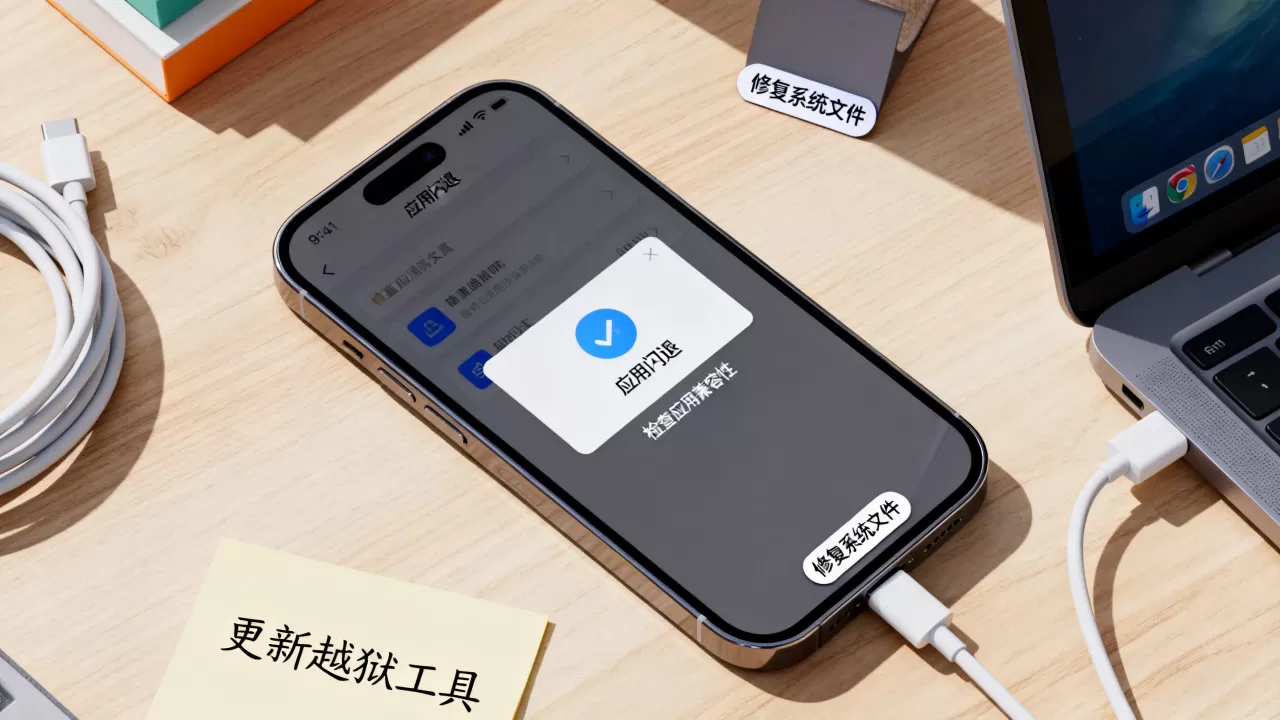越狱iPhone安装应用闪退怎么办，越狱后应用闪退解决方法