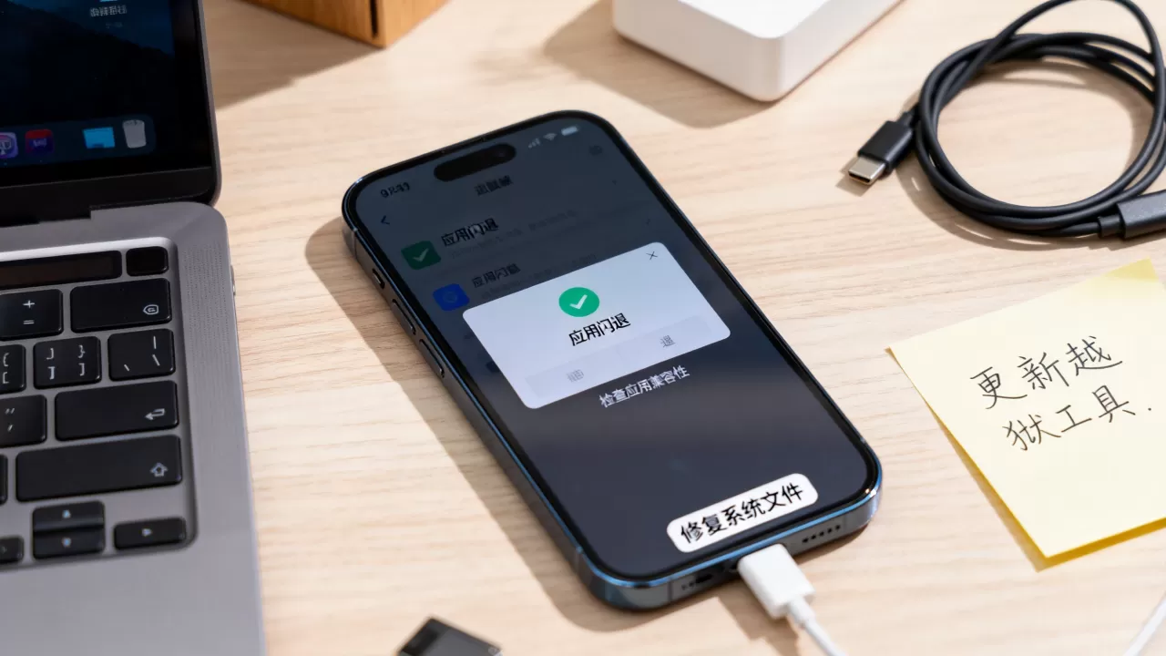 越狱iPhone安装应用闪退怎么办，越狱后应用闪退解决方法