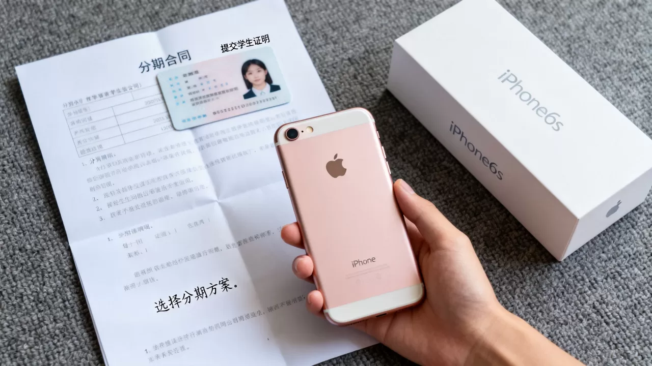 学生怎么分期iphone6s，iphone6s分期购买流程
