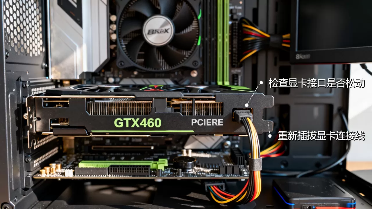 GTX460显卡屏幕没反应怎么办,GTX460显卡黑屏解决方法 GTX460显卡屏幕没反应怎么办,GTX460显卡黑屏解决方法