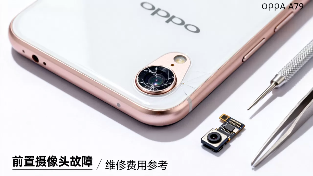 oppoA79为什么前镜头坏了,oppo手机前置摄像头维修多少钱 oppoA79为什么前镜头坏了,oppo手机前置摄像头维修多少钱