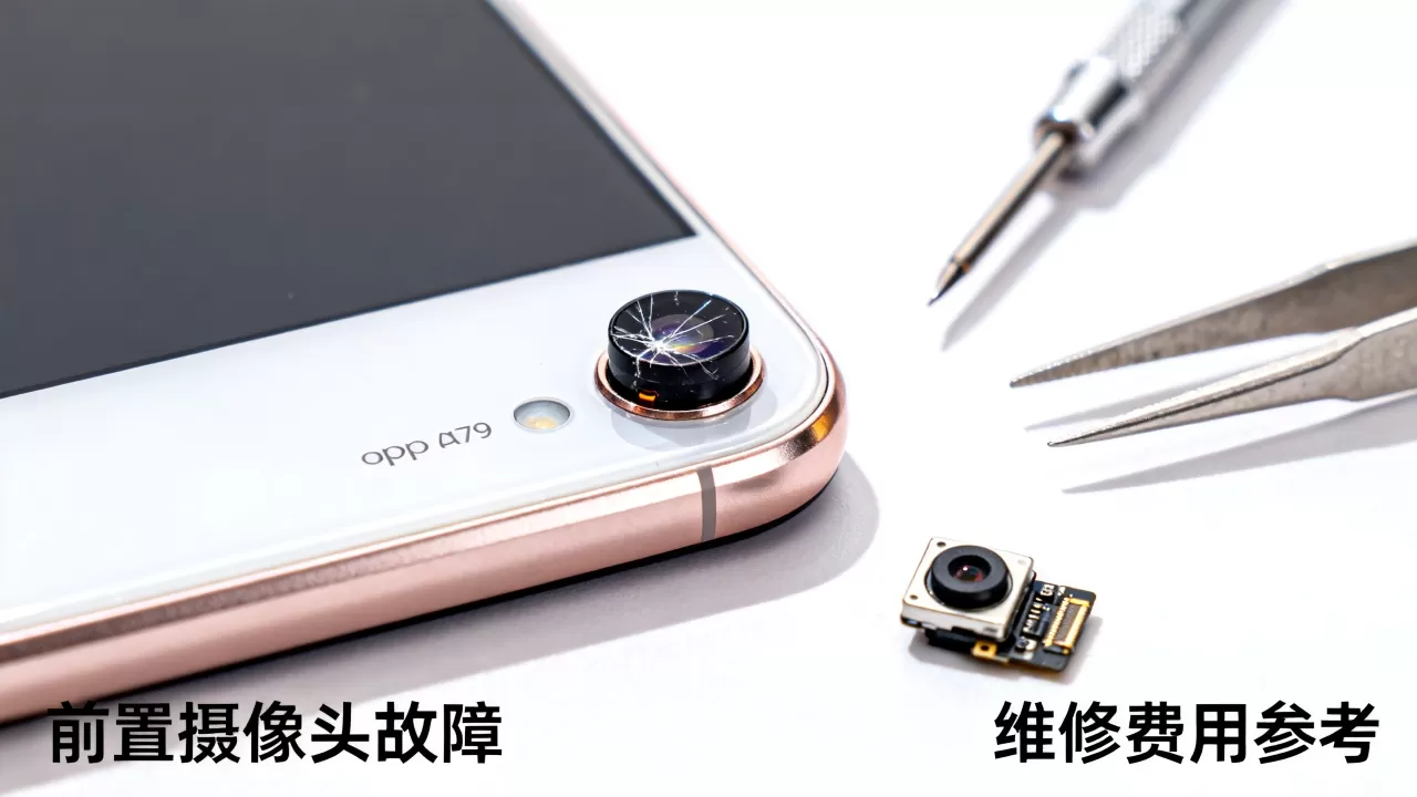 oppoA79为什么前镜头坏了,oppo手机前置摄像头维修多少钱 oppoA79为什么前镜头坏了,oppo手机前置摄像头维修多少钱