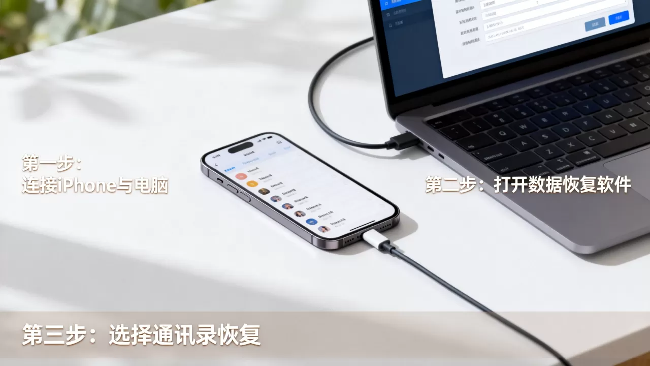 iphone删除的通讯录怎么恢复，iphone通讯录误删恢复