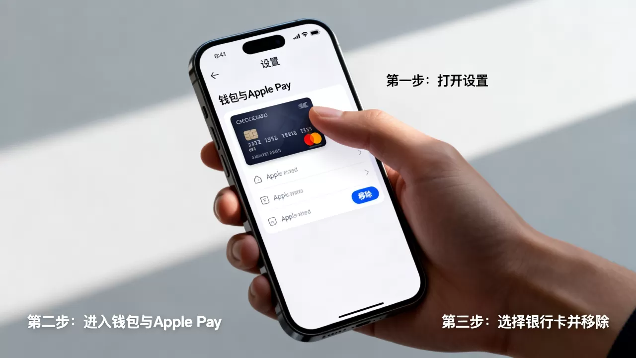 iphone怎么解银行卡绑定，苹果手机解绑银行卡方法