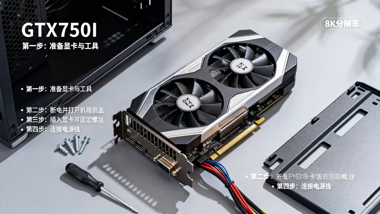 GTX750Ti显卡怎么安装，GTX750Ti显卡安装教程