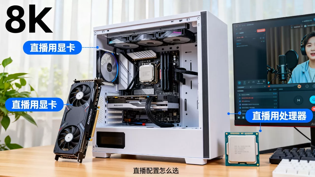 直播用显卡还是处理器，直播配置怎么选
