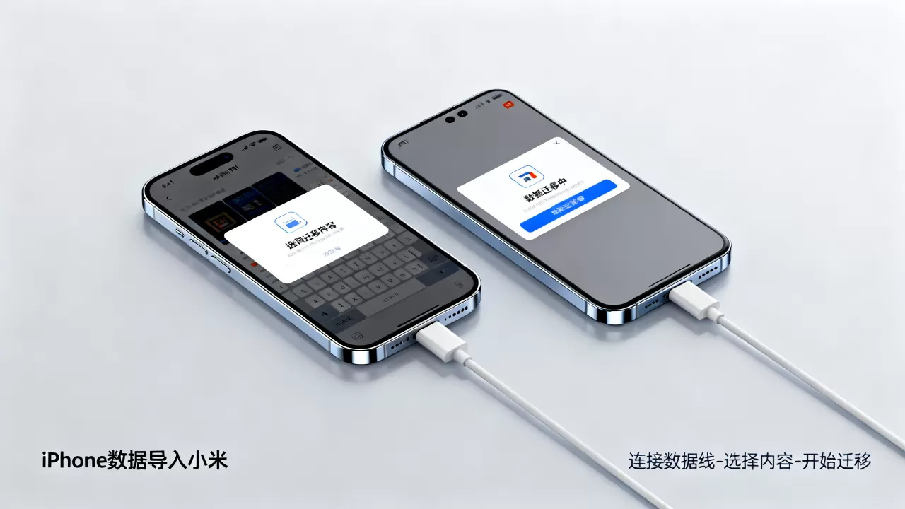 iphone怎么导入小米，小米手机数据迁移