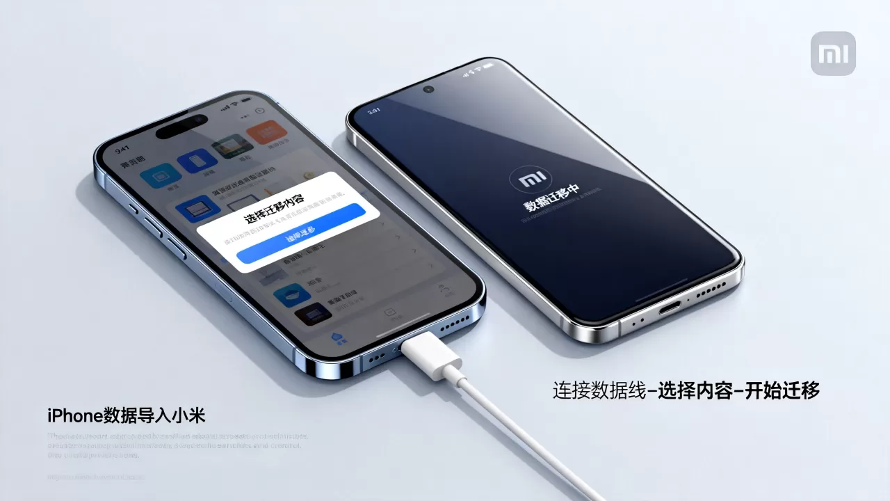 iphone怎么导入小米，小米手机数据迁移