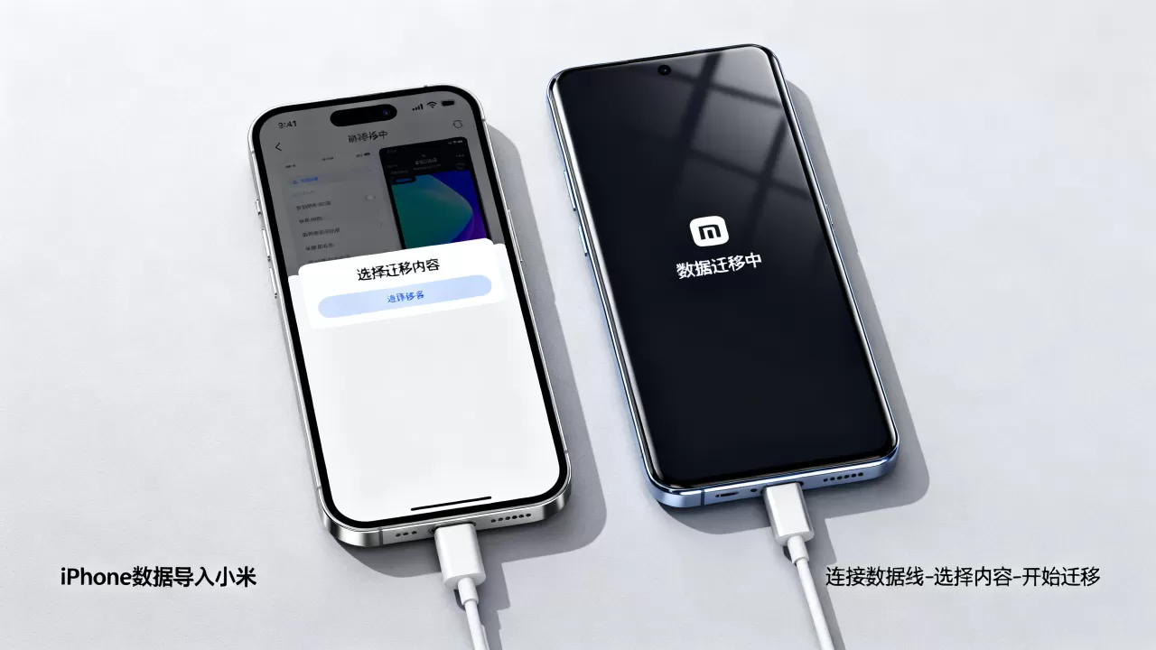 iphone怎么导入小米，小米手机数据迁移