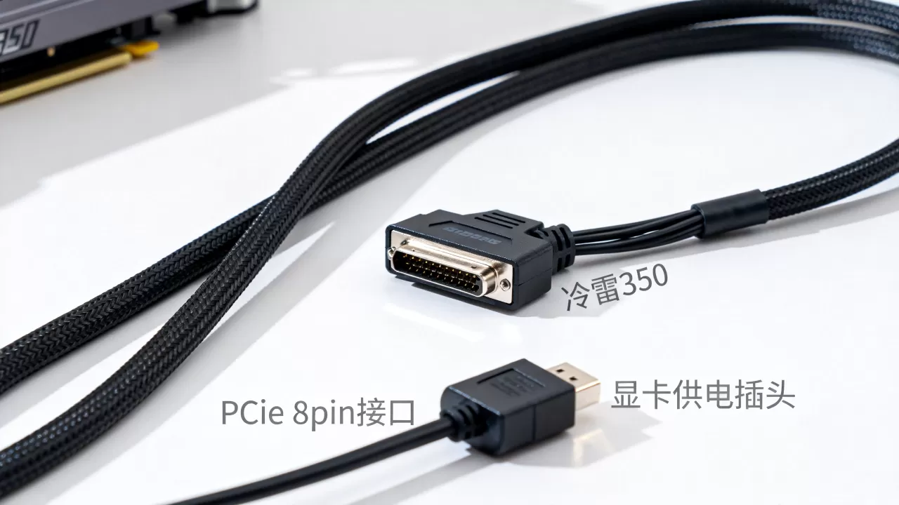 冷雷350显卡电源线怎么接,冷雷350显卡电源接口类型 冷雷350显卡电源线怎么接,冷雷350显卡电源接口类型