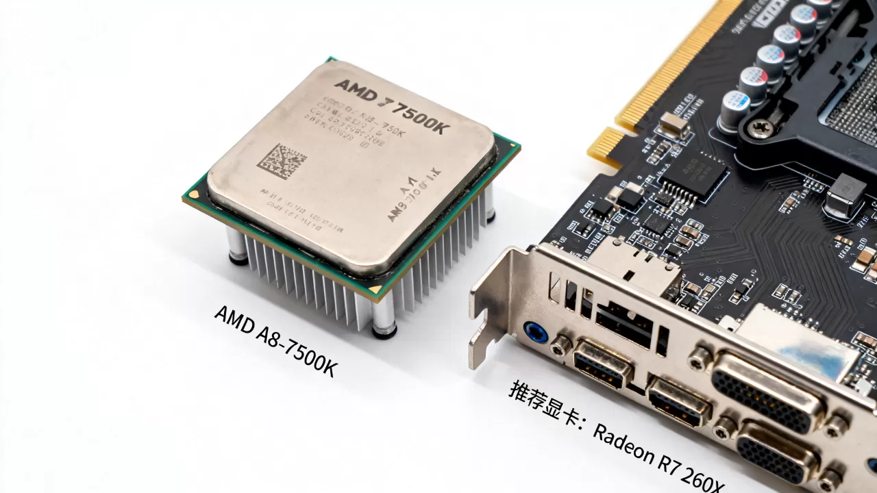 a87500kcpu用什么显卡，a87500kcpu配什么显卡