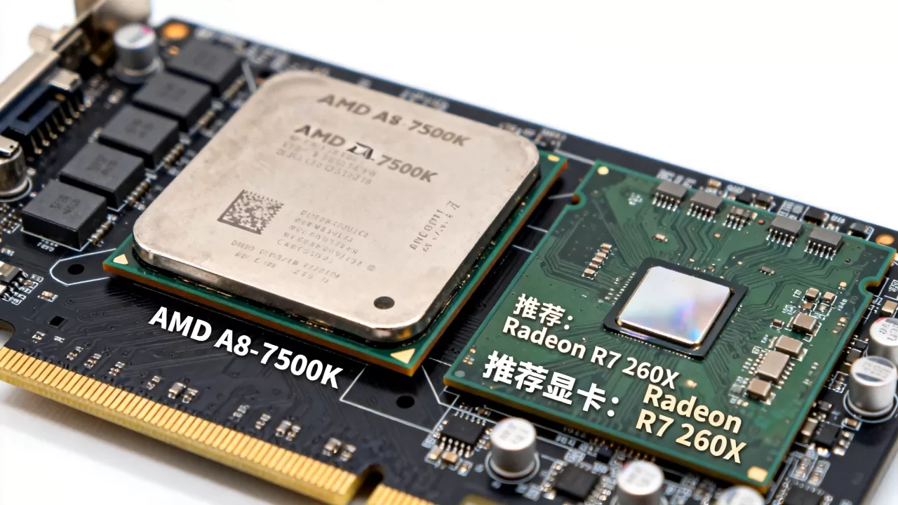 a87500kcpu用什么显卡，a87500kcpu配什么显卡