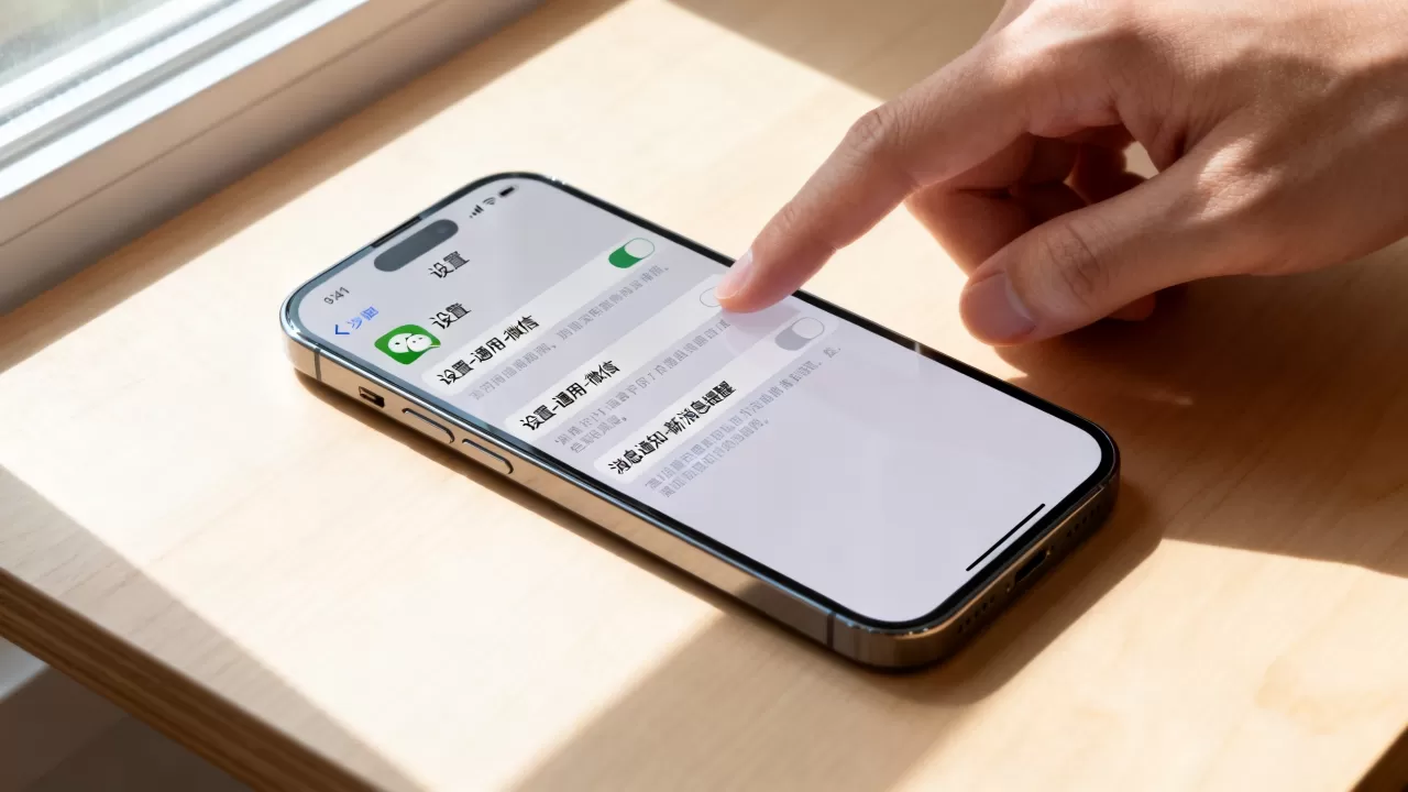 iphone微信怎么设置，iphone微信设置教程