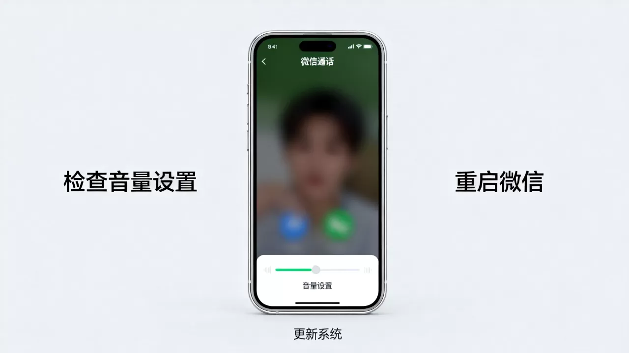 iphone微信来电没声音是怎么回事，iphone微信通话无声解决方法