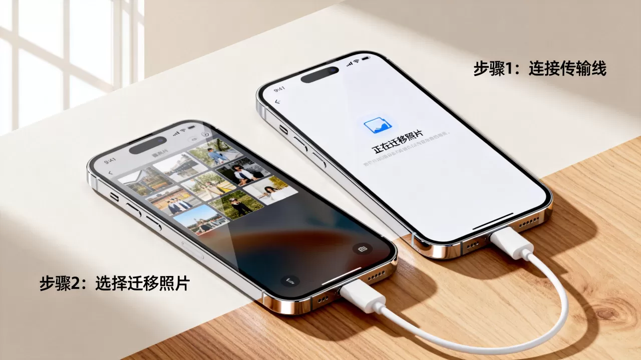iphone换了手机照片怎么办啊，iphone换机照片迁移