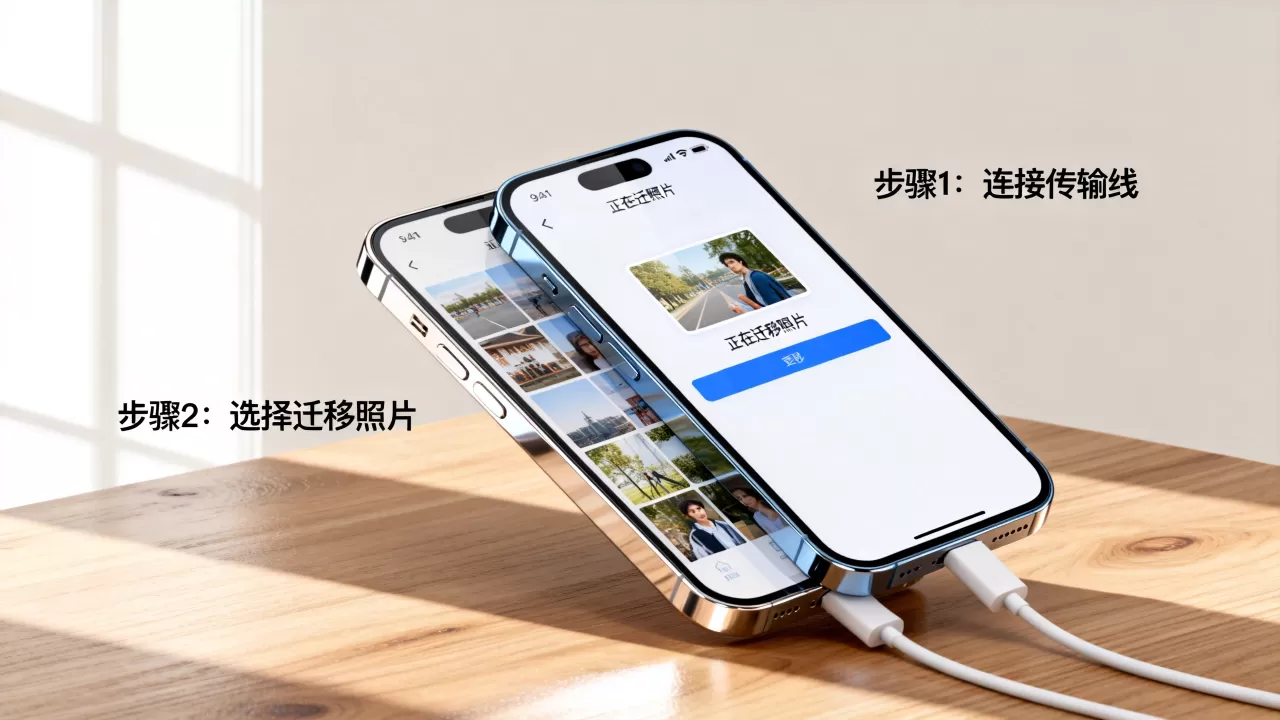 iphone换了手机照片怎么办啊，iphone换机照片迁移