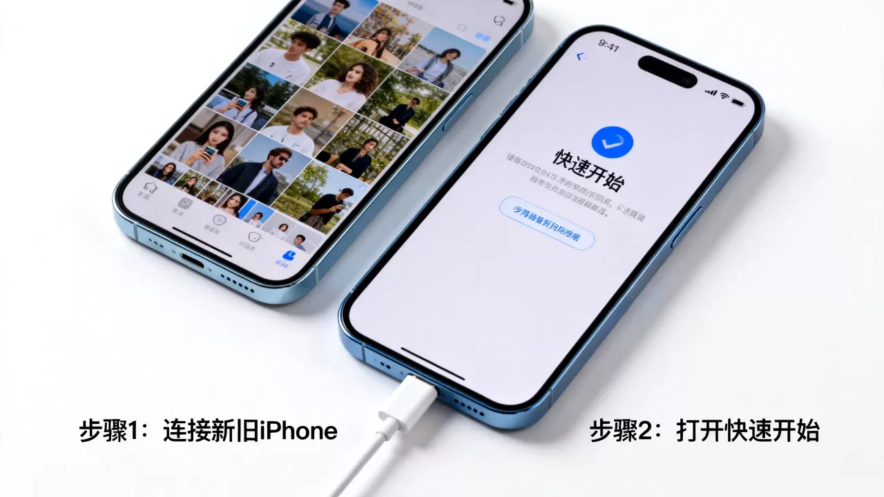 iphone换了手机照片怎么办，新手机如何快速迁移旧照片