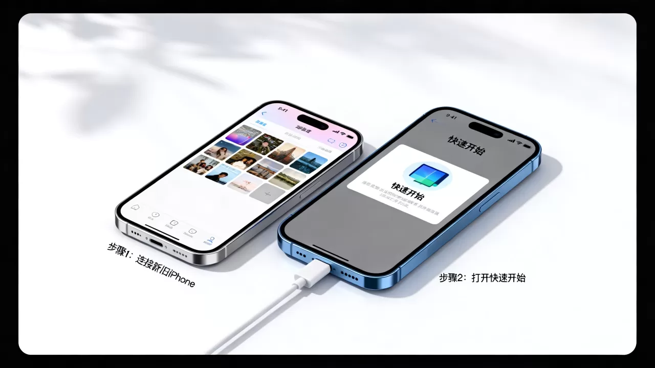 iphone换了手机照片怎么办，新手机如何快速迁移旧照片