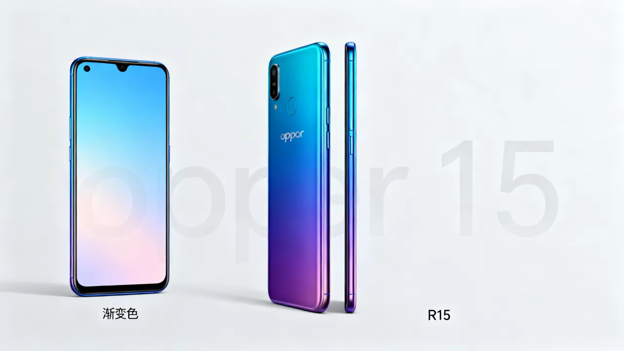 oppor15什么是渐变色,oppo r15渐变色怎么调 oppor15什么是渐变色,oppo r15渐变色怎么调