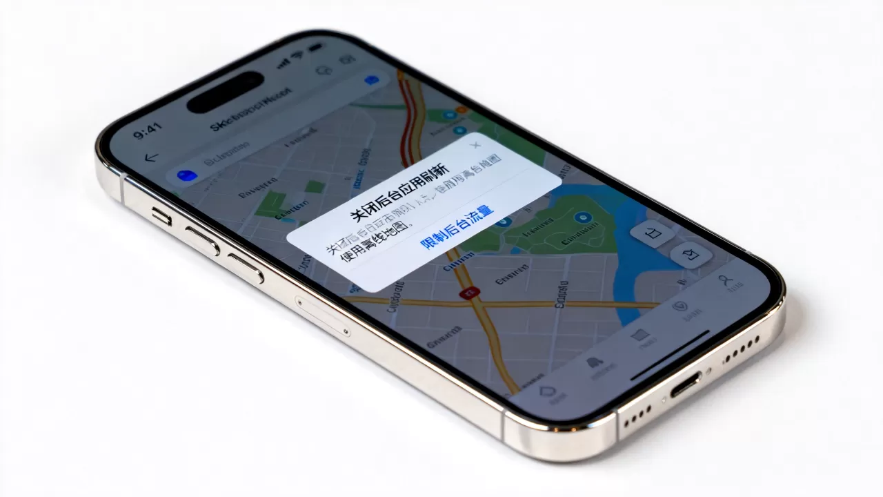 iphone地图流量怎么办啊，iphone地图消耗流量过多解决方法