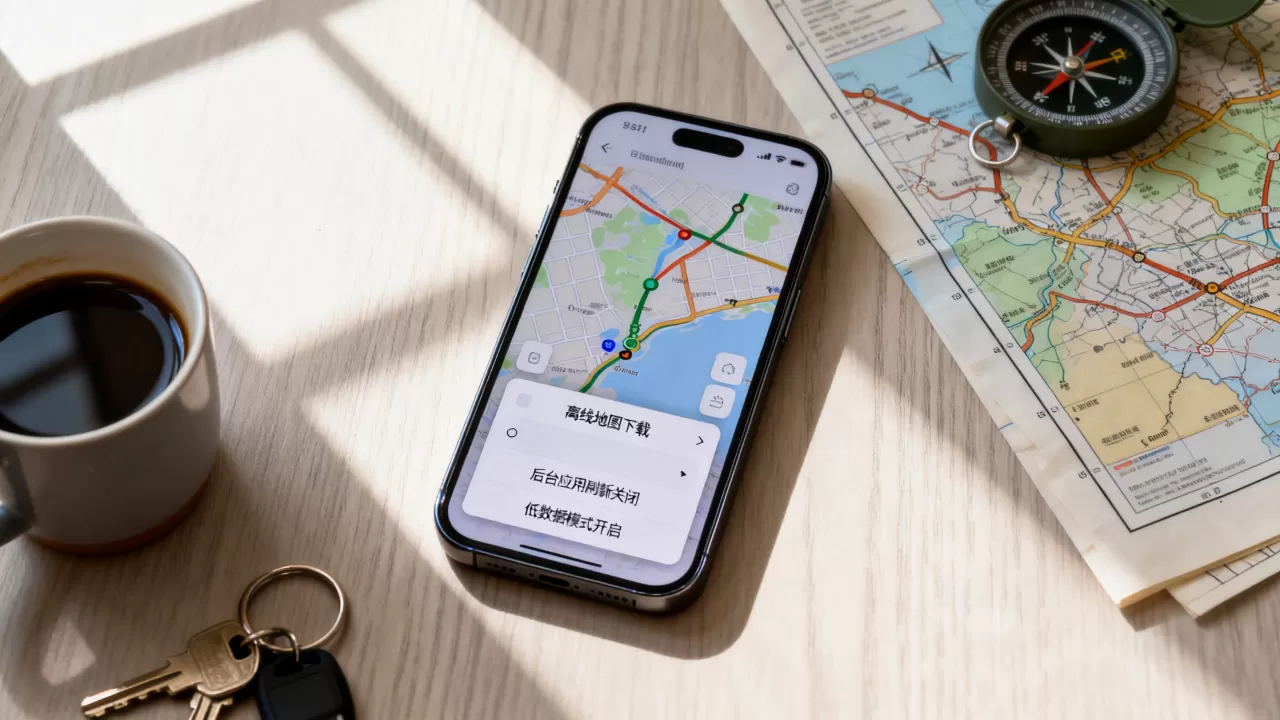 iphone地图流量怎么办，iPhone地图导航消耗流量多怎么解决