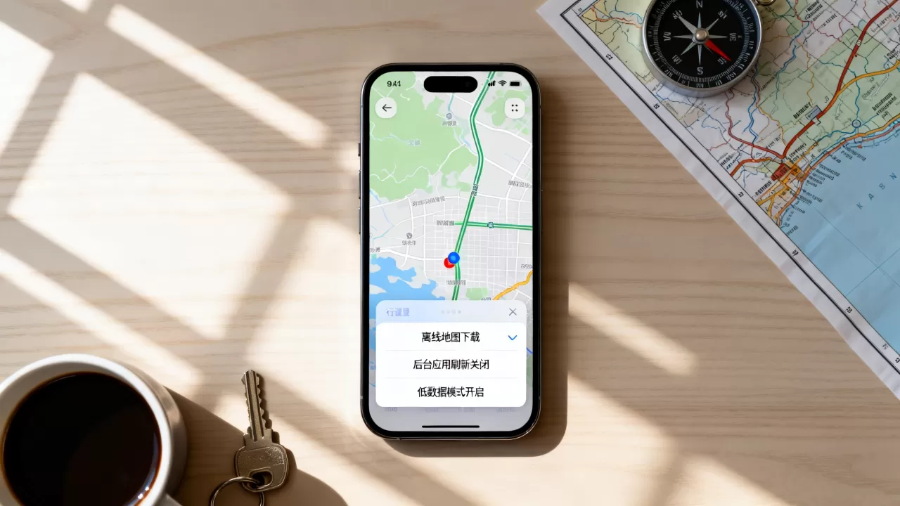 iphone地图流量怎么办，iPhone地图导航消耗流量多怎么解决
