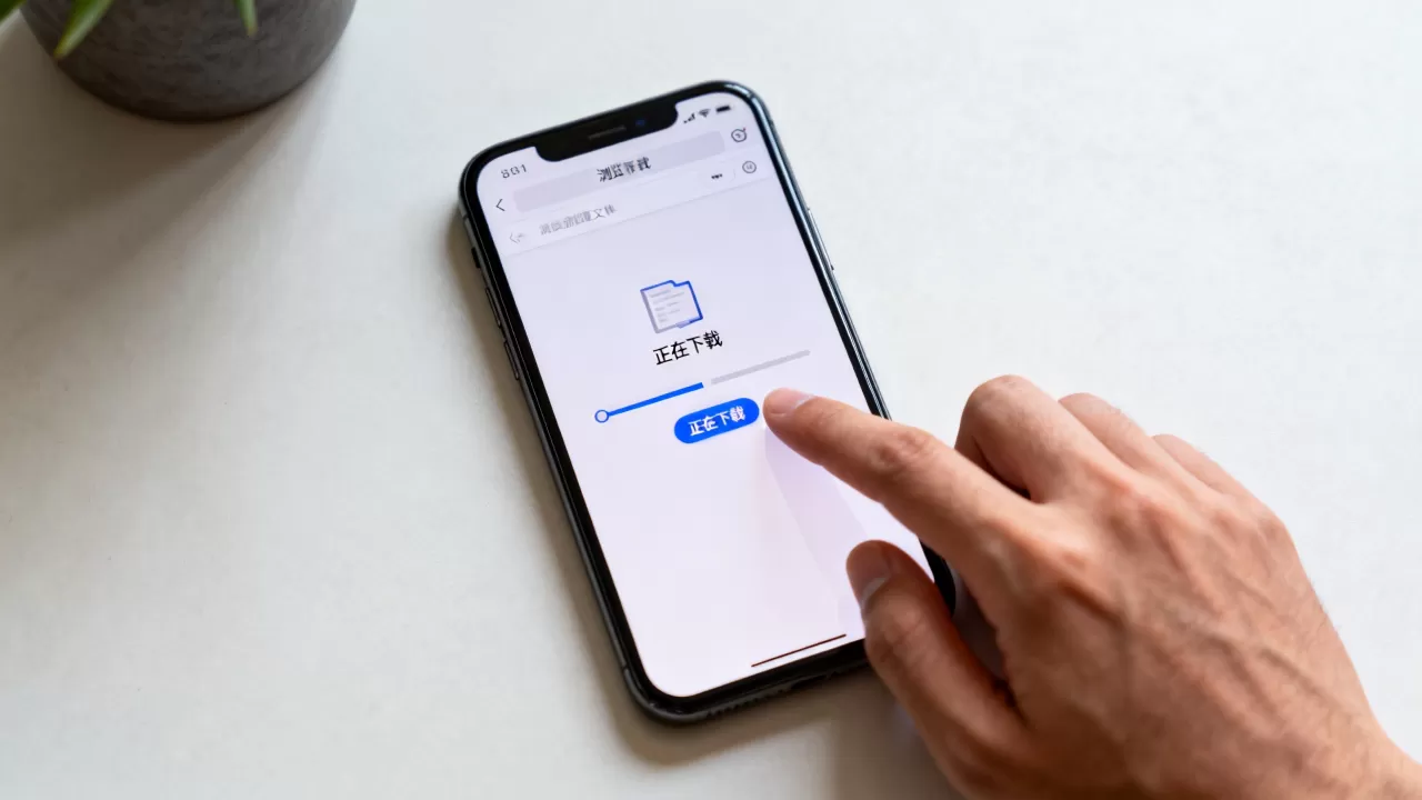 iphone的文件怎么浏览器下载到手机上，iphone浏览器下载文件方法