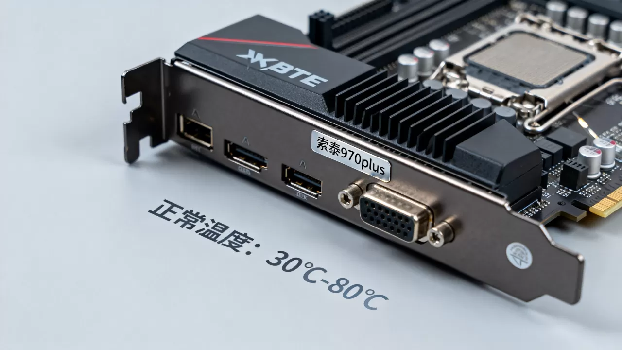 索泰970plus显卡温度多少正常，索泰970plus显卡温度