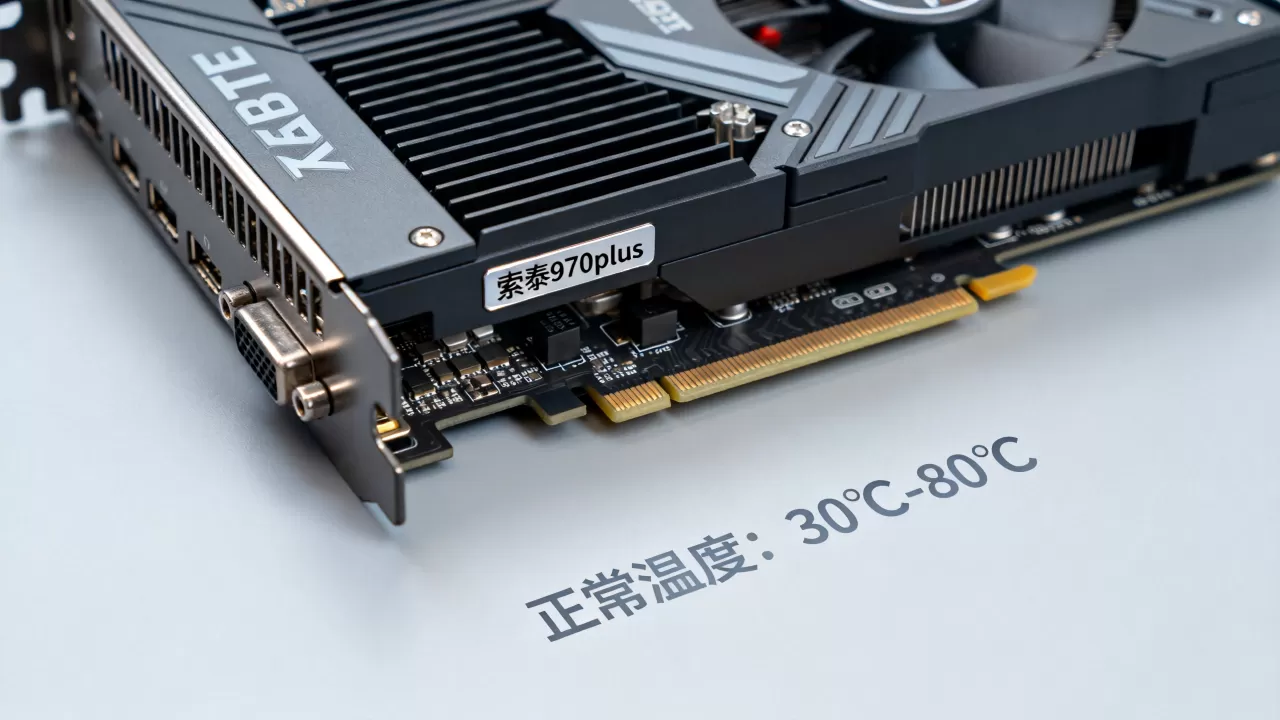 索泰970plus显卡温度多少正常，索泰970plus显卡温度